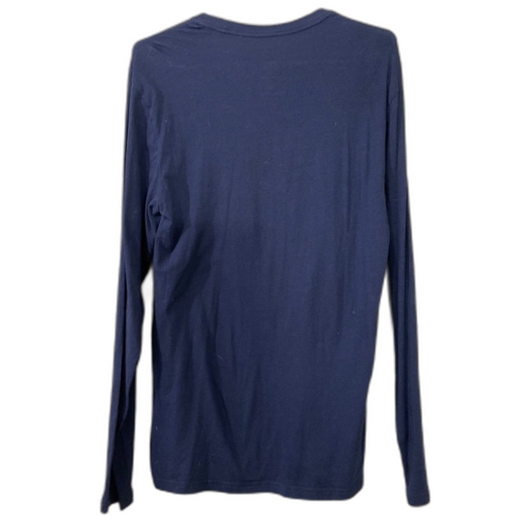 Polo Ralph Lauren Shirt Men's Small Blue Rainbow Logo Spell out Long Sleeve - Picture 2 of 8